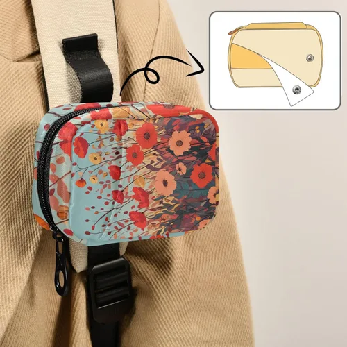 Vista 7 de Organizador semanal de píldoras, pastillero de viaje para bolso, pastillero pequeño para 7 días, soporte portátil para vitaminas, lindo organizador
