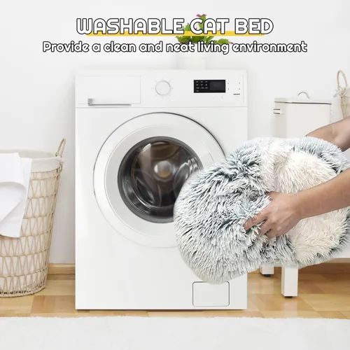 Vista 7 de YUDANSI Cama para Gatos con Capucha para Gatos de Interior, Cama para Perros con Capucha Grande Cubierta para Perros Pequeños Gatos Cachorros