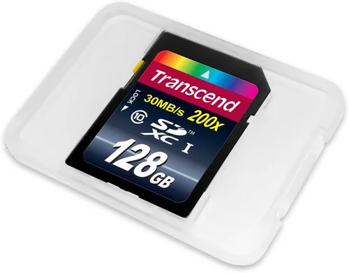 Vista 2 de Transcend clase 10 tarjeta de memoria flash SDHC de 8 GB, Azul