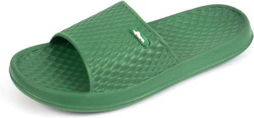 Vista 32 de FUNKYMONKEY - Sandalias de baño para mujer, sandalias para el interior del hogar, playa, antideslizantes