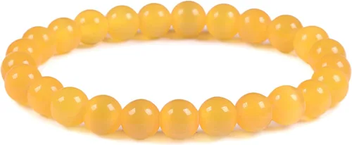 Vista 78 de Justinstones Gem - Pulsera elástica de cuentas redondas de piedras semipreciosas de 8 mm, unisex, de 17.78 cm Turmalina negra de grado A