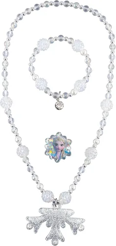Vista 14 de LUV HER Girls Jewelry Set - Dress Up Toy Jewelry Box Set with Bead Necklaces, Bracelets, and Rings - Frozen Play Accessories - Ages 3+