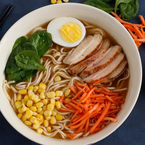 Vista 6 de Simply Asia Caldo de pollo con jengibre y soja de inspiración japonesa, 26 onzas líquidas