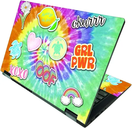 Vista 30 de MightySkins Skin compatible con Lenovo IdeaPad Flex 5 2 en 1 de 15 pulgadas (2021) - Humo brillante Funda protectora de vinilo duradera y única