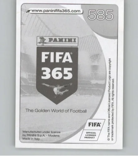 Vista 2 de Pegatinas Panini FIFA 365 2016-17 #585 Carlos Adrián Valdez Club Atlético Penarol - Adhesivo oficial de álbum de fútbol en estado crudo (NM o mejor)