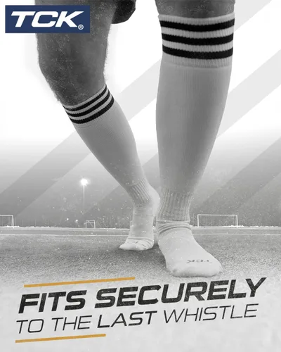 Vista 7 de Finale - Calcetines de fútbol para jóvenes y adultos Calcetines de fútbol hasta la rodilla para hombres y niños Ajuste elástico para espinilleras