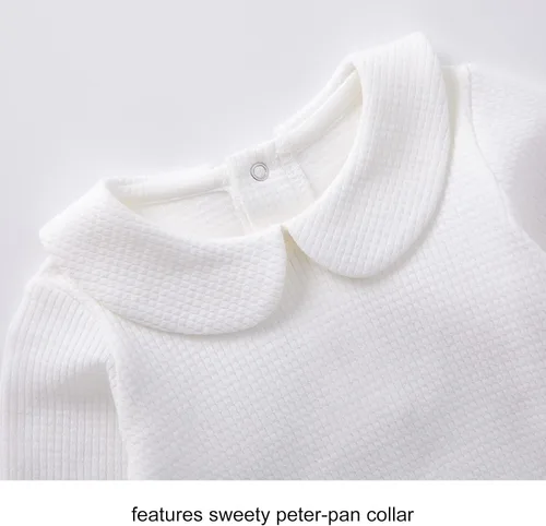 Vista 84 de pureborn Mameluco de algodón súper suave para bebés niños y niñas de 0 a 24 meses