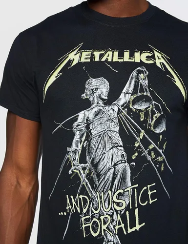 Vista 4 de Metallica - and Justice for All (Tracks) T Shirt