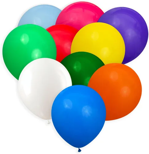 Vista 23 de Paquete de 50 globos de color azul claro, globos de látex azul bebé de 12 pulgadas, paquete de globos para cumpleaños, bodas, baby showers
