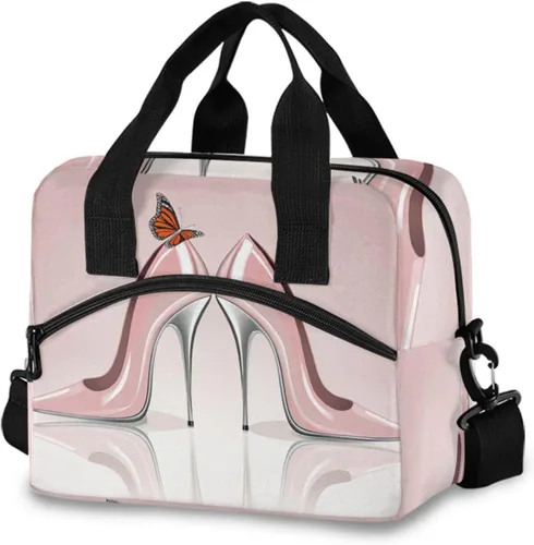 Vista 8 de Blueangle Lindas bolsas de almuerzo de perezosos para mujeres y hombres, bolsa de almuerzo, lonchera térmica resistente al agua, bolsa de almuerzo