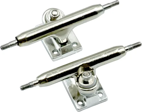 Vista 32 de A1 Pro Fingerboard Trucks 36 mm 34 mm 32 mm con nueva base y copa de pivote (32 mm Azul bebé)