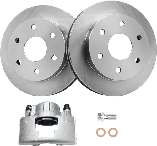 Vista 49 de Detroit Axle - Rotores de freno delanteros para Lexus GS350 GS430 GS450h GS460 IS200t IS250 IS300 IS350 Reemplazo de rotores de freno perforados