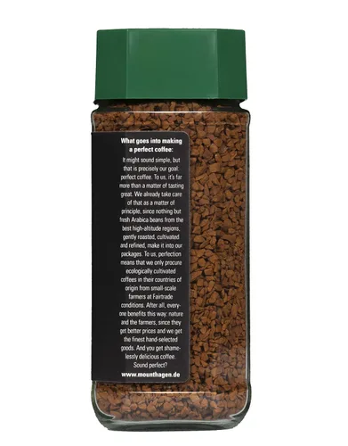 Vista 9 de Mount Hagen Café descafeinado instantáneo orgánico liofilizado de 3.53 onzas Café descafeinado ecológico de comercio justo hecho de granos arábica