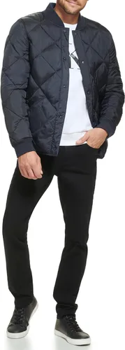 Vista 7 de Calvin Klein Mens Reversible Diamond Quilted Jacket