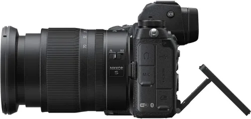 Vista 5 de Nikon Cámara digital sin espejo Z 6II de 24.5 MP con lente f/4 de 0.945-2.756 in (1663) + tarjeta XQD de 64 GB + ENEL15c + software Corel + estuche