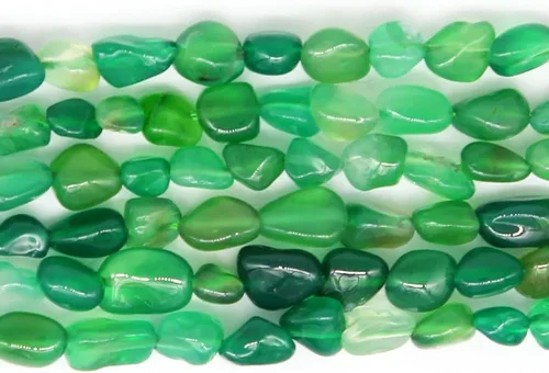 Vista 42 de MJDCB Cuentas de piedra de forma irregular natural de 8-10 mm, turquesa de África, piedras preciosas para sanación energética, para hacer joyas