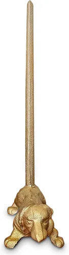Vista 14 de WallCharmers Soporte para toallas de papel dorado, soporte de papel higiénico o de cocina de metal para piso o encimera, gato dorado