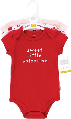 Vista 279 de Hudson Baby baby-girls Cotton Bodysuits 3-pack