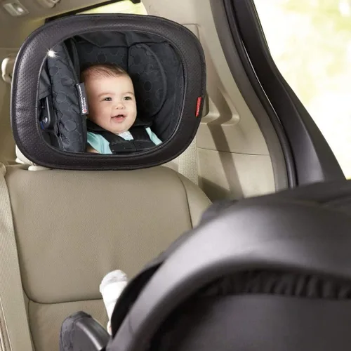 Vista 5 de Skip Hop Espejo de coche para bebé, estilo impulsado, negro