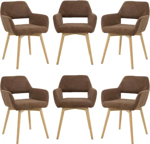 Vista 12 de Silla de Escritorio Sin Ruedas Silla de Acento Cómoda para Sala de Estar Comedor Dormitorio Silla de Tocador Silla de Maquillaje Oficina en Casa