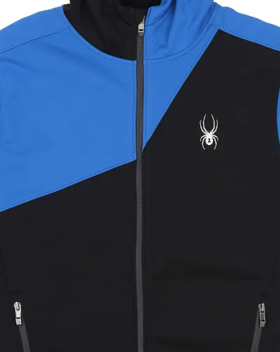 Vista 4 de Spyder Mens Hydroweb Hooded Softshell Jacket, Color Variation