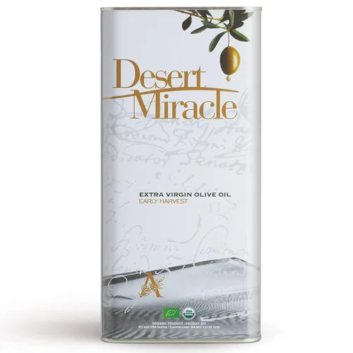 Vista 12 de DESERTMIRACLE Aceite de oliva marroquí rico en polifenoles prensado en frío, aceite de oliva orgánico extra virgen con altos polifenoles, primer