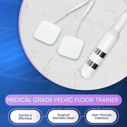 Vista 6 de Kegel Toner Plus Biofeedback - Dispositivo de ejercicio de suelo pélvico para tonificar y fortalecer, incontinencia, 22 programas de Stim