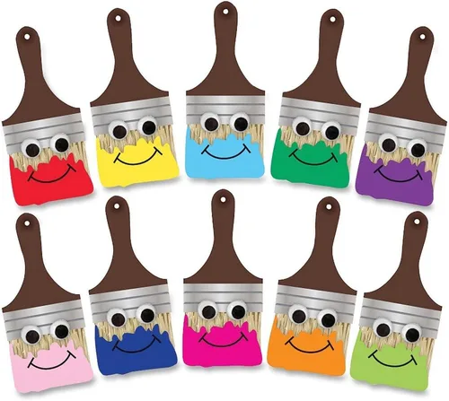 Vista 6 de Hygloss Productos Manzanas Acentos para el aula - Recursos de enseñanza creativa - 7 pulgadas, paquete de 30 (33748)