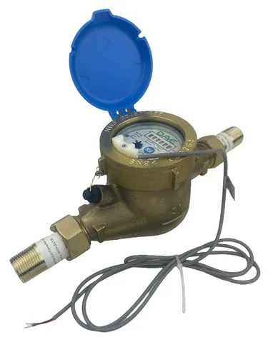 Vista 11 de DAE Medidor de agua caliente sin plomo MJ-75R NTEP, acoplamientos NPT de 3/4", salida de pulso, galón