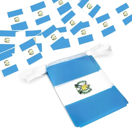 Vista 25 de Anley Banderines de cuerda de Argentina, banderines para eventos patrióticos, decoración del Día de la Independencia de Argentina, 9 de julio