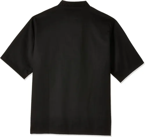 Vista 2 de Chef Code Abrigo de chef clásico unisex de manga corta para hombre