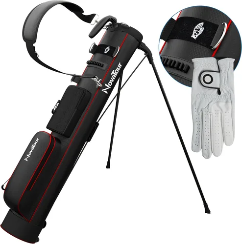 Vista 9 de Bolsa de soporte de golf, ultra ligera, pequeña bolsa de golf para par 3 y campos ejecutivos