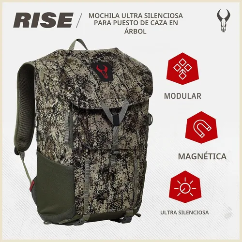 Vista 2 de Badlands Rise Pack - Mochila de caza Treestand and Saddle, enfoque fx