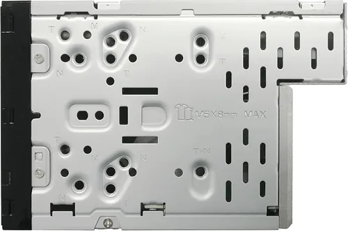 Vista 2 de KENWOOD DDX5707S - Estéreo de coche con DVD doble DIN con Apple Carplay y Android Auto, pantalla táctil de 6.8 pulgadas, Bluetooth, entrada