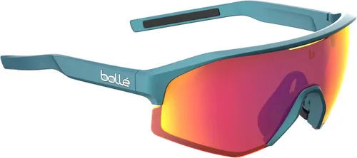 Vista 3 de Bollé - LIGHTSHIFTER, Creator Teal Metallic, Volt+ Ruby Polarizado, Mediano, Gafas de sol, Unisex, Adulto
