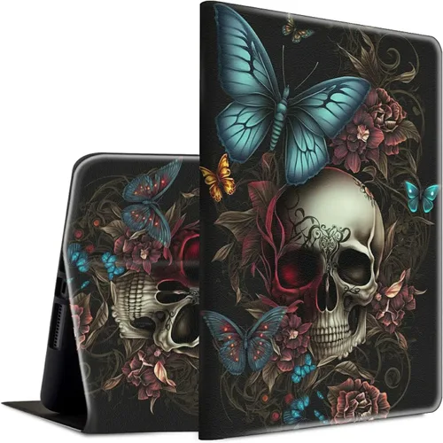 Vista 23 de Funda para Samsung Galaxy Tab S6 Lite de 10.4 pulgadas, versión 2022/2020, ligera, funda inteligente de piel sintética con soporte ajustable