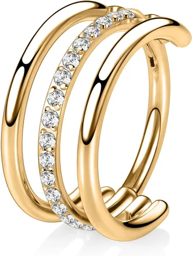 Vista 44 de Anillo Clicker de Acero Quirúrgico 316L para Tabique Nasal, Aro para Nariz, Aro Durmiente, Pendiente de Aro, Hélix, Rook, Conch, Cartílago, Daith