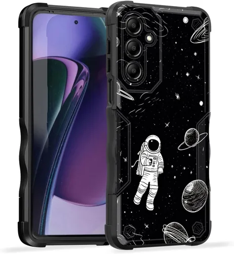 Vista 218 de Funda para Galaxy A14 5G, [Doble Capa][Protección contra Caídas de Grado Militar de 10 Pies] [Antideslizante] Funda Resistente a Prueba de Golpes