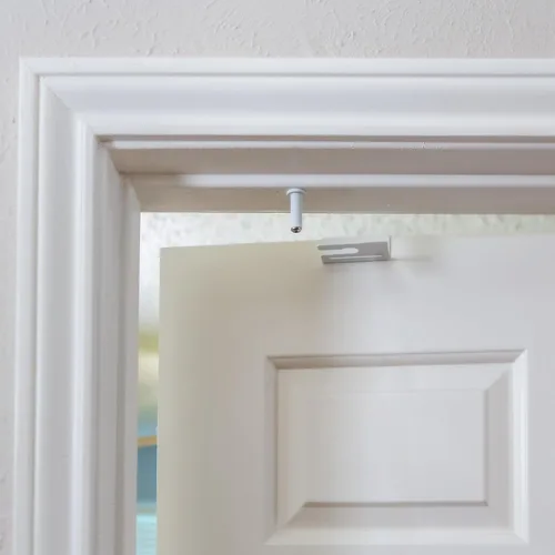Vista 2 de GlideLok - Cerradura superior para puerta de seguridad infantil GlideLok para puertas interiores y exteriores Bloquea y desbloquea desde ambos