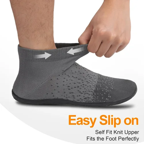 Vista 2 de SKASO Calcetines minimalistas para mujeres y hombres con suela multiusos y ultra portátil y antideslizante