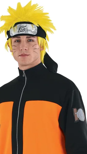 Vista 4 de Party City Disfraz de Naruto para adultos - Naruto Shippuden