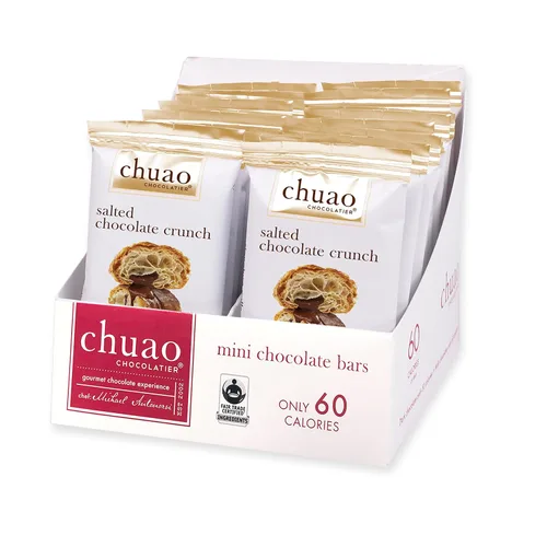 Vista 13 de Chuao Chocolatier Oh My S'mores - Mini barras de chocolate con leche, galletas Graham gourmet de malvavisco sin conservantes, para cestas de regalo