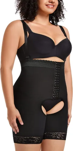 Vista 2 de VENDAU Faja moldeadora de cuerpo completo para mujer, moldeador de cuerpo para mujer, moldeador de abdomen, faja moldeadora firme de cuerpo completo