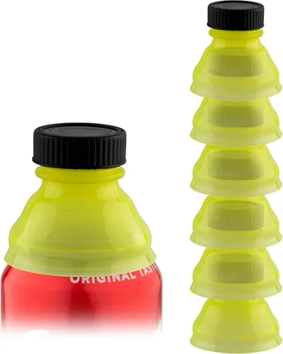 Vista 9 de Tapas reutilizables para latas de refresco - A prueba de derrames, cubiertas con cierre hermético para frescura y protección, juego de 6 tapas Multi