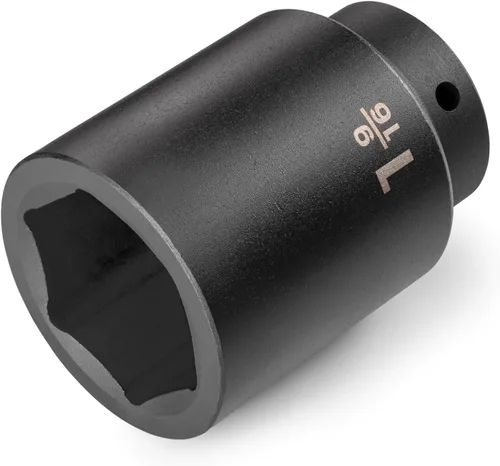 Vista 14 de TEKTON SID23025 Dado de impacto profundo de 6 puntos de 1 pulgada impulsor de 1/2 pulgada