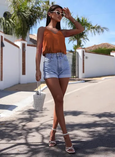 Vista 5 de miduo Camisetas sin mangas con cuello en V para mujer, holgadas, casuales, sin mangas