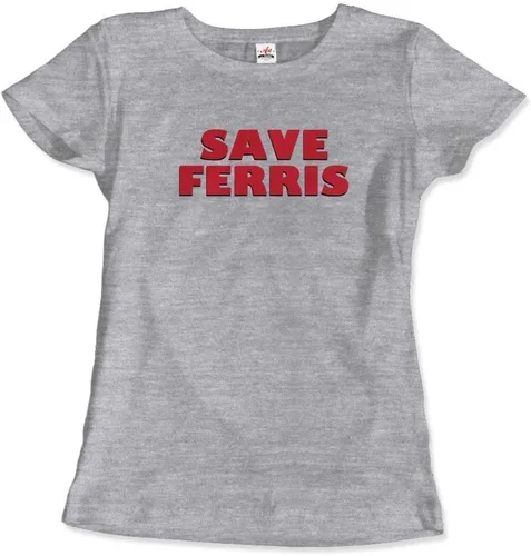 Vista 5 de Save Ferris Camiseta (Adultos, Niños, Manga Corta y Larga) Negro