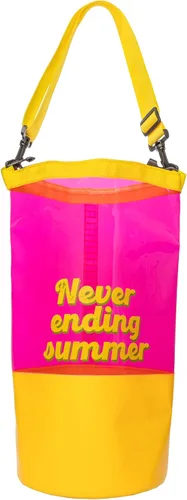 Vista 9 de Fisura Waterproof Dry Bag 5 Litres Blue Dry Bag with Roll Up Closure and Shoulder Strap. 29 x 41.5 cm
