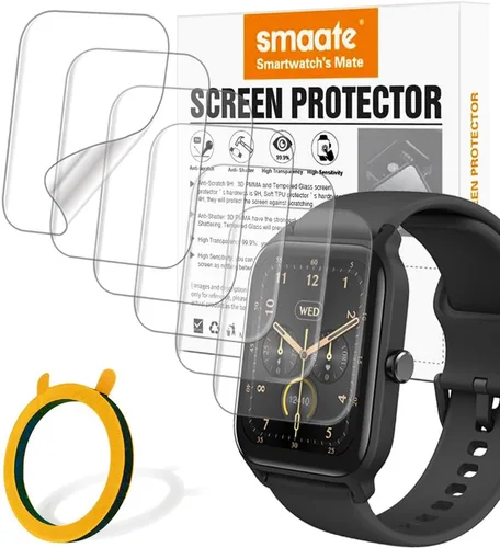 Vista 3 de Paquete de 3 protectores de pantalla 3D compatibles con IDW13 de 1.8 pulgadas de Woneligo, Faweio, Amzhero, TOOBUR, VRPEFIT, Konitee, Gydom, IDW19