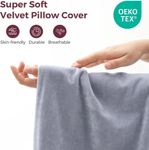 Vista 2 de Momcozy Funda de almohada de embarazo para Dreamlign U Pro, almohada de maternidad para dormir, almohada ajustable para piernas, soporte